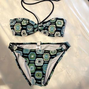 Juniors two piece swim suit size small
